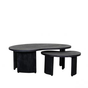 Coffee Table Set Timon 100x58x40 cm