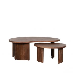 Coffee Table Set Timon 100x58x40 cm