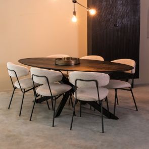 Dining Table James 210x100x76 cm