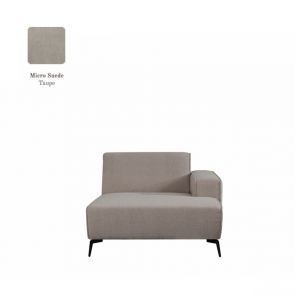 Sofa Nero Long Chair Arm Right Facing 117x151x80 cm