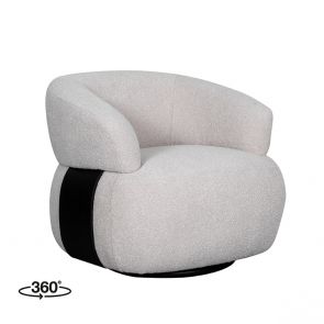 Swivel Lounge Chair Valenza 83x79x73 cm