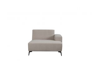 Sofa Nero Long Chair Arm Right Facing 117x151x80 cm