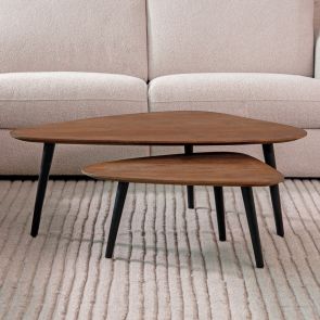 Coffee Table Set Rock 110x64x39 cm