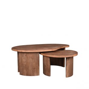 Coffee Table Set Timon 100x58x40 cm